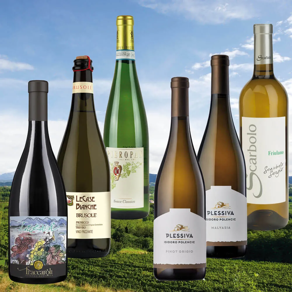 Enoteca Weißweine Veneto+Friaul 2024/25 (6 Fl.) - ggfs.+ Fracht