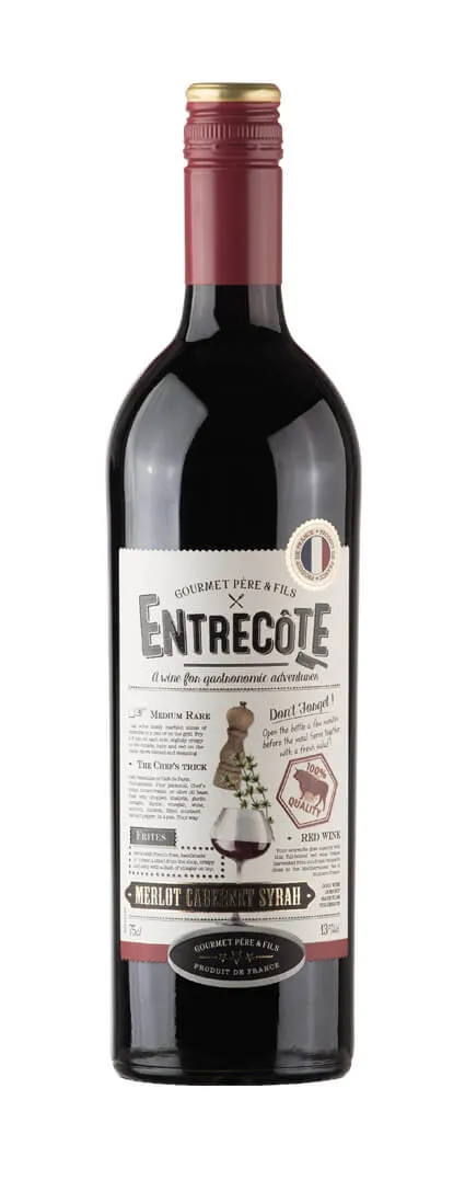 Entrecôte Rotweincuvée halbtrocken 2023