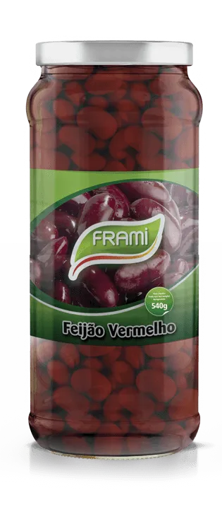 Kidneybohnen gekocht - Feijão Encarnado Cozido - Frami - Portugal