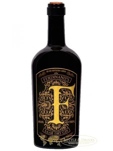 Ferdinand´s Saar - GOLD - in Holzkiste Small Batch Dry 0,5 Liter