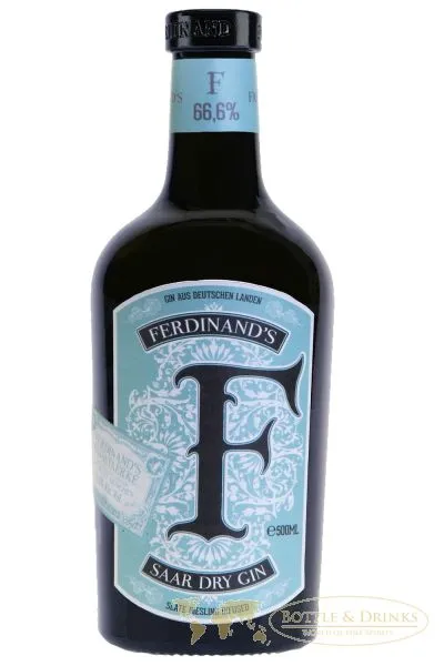 Ferdinands Saar Dry Gin CASK STRENGT 66,6 % 0,5 Liter
