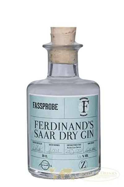 Ferdinands Saar Dry Gin Deutschland 0,2 Liter Fassprobe