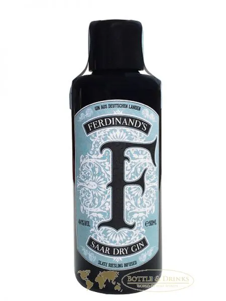 Ferdinands Saar Dry Gin Deutschland 0,05 Liter Miniatur