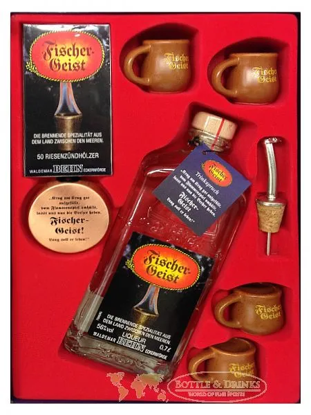 Fischergeist Set Groß Geschenkpackung Präsent 0,7 Liter
