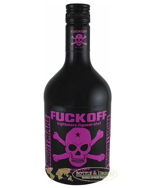 Fuckoff Nightmare schwarze Beere Likör 0,7 Liter