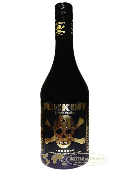 Fuckoff Off Vodka black 3 x 0,7 Liter