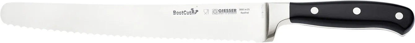 Giesser - BestCut Universalmesser Schwarz 25 cm