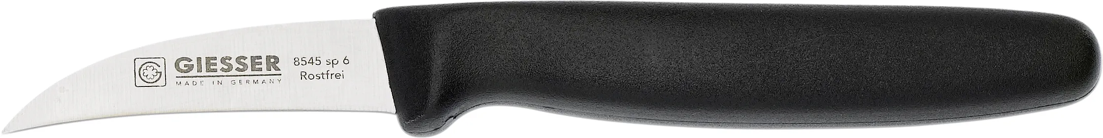 Giesser - Tourniermesser Schwarz 6 cm
