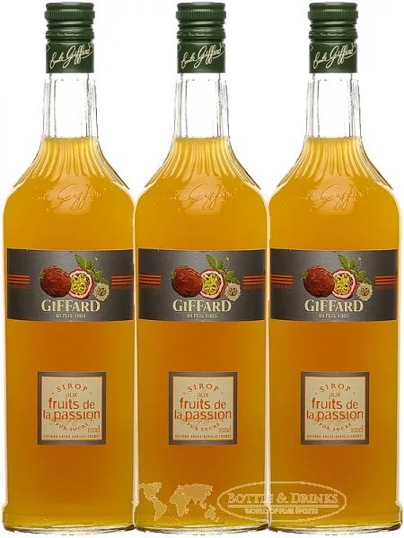 Giffard Maracuja Sirup 3 x 1,0 Liter