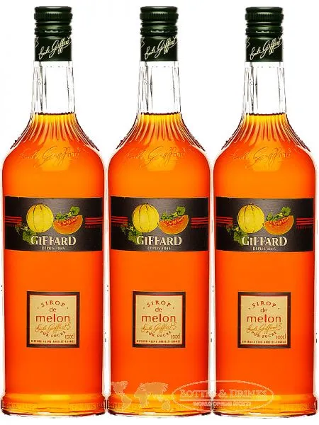 Giffard Melon Sirup 3 x 1,0 Liter