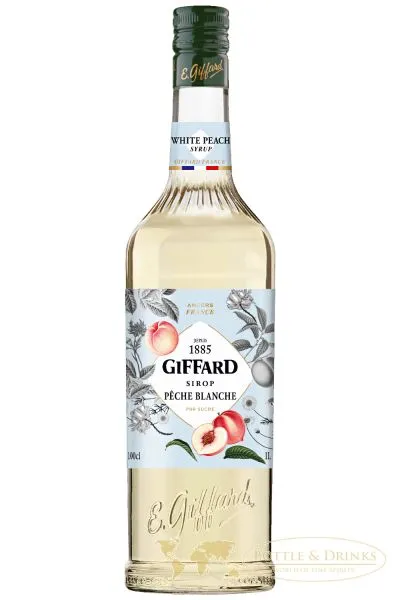 Giffard Peche Blanche Sirup 1 Liter