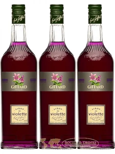 Giffard Veilchen Sirup 3 x 1,0 Liter