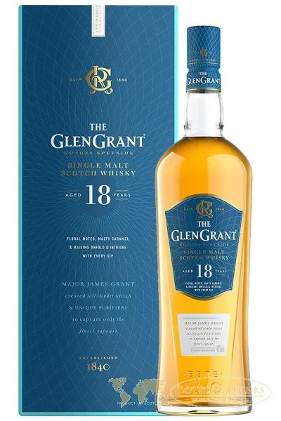 Glen Grant 18 Jahre Single Malt Whisky 0,7 Liter