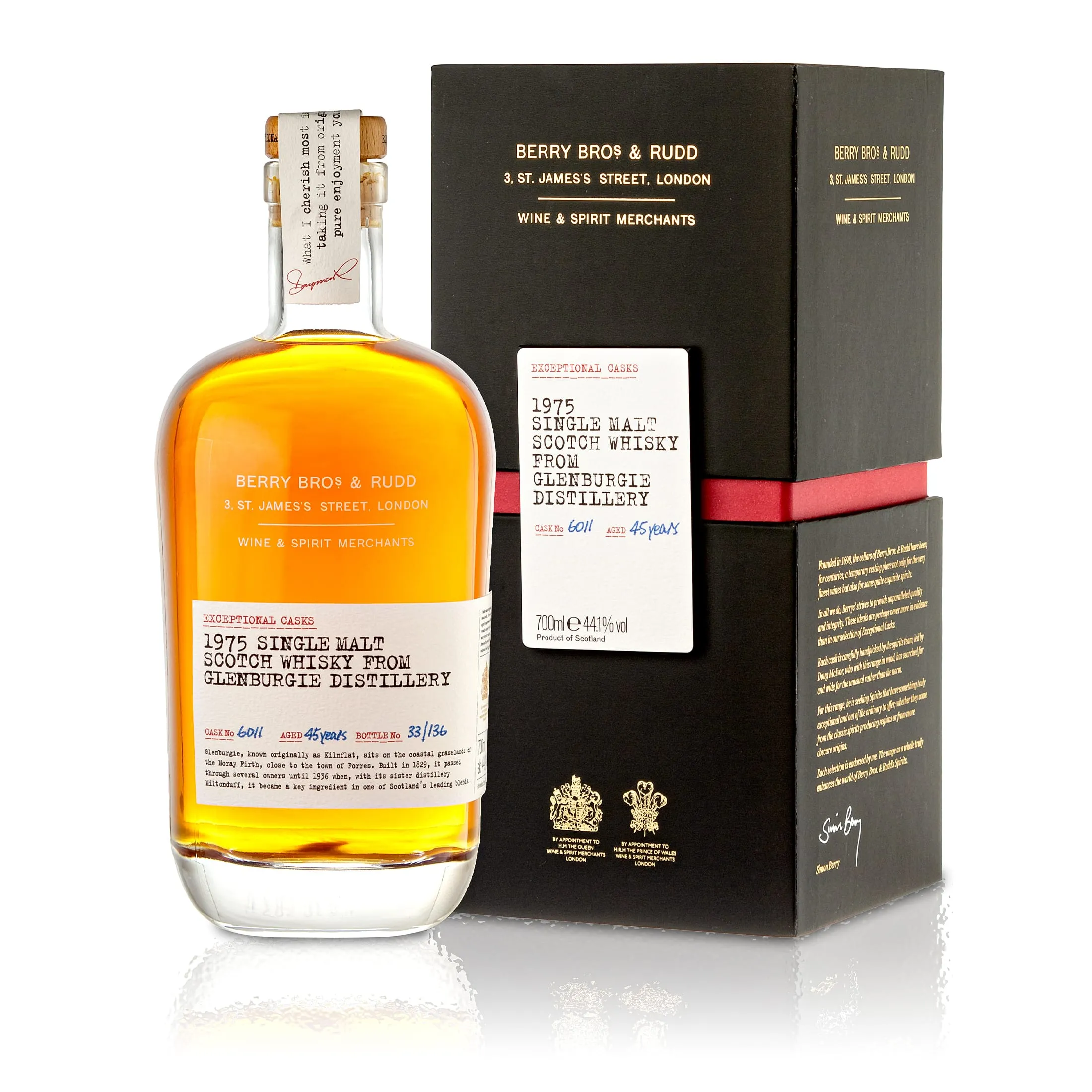 Glenburgie 1975 - #6011 (Berry Bros & Rudd)