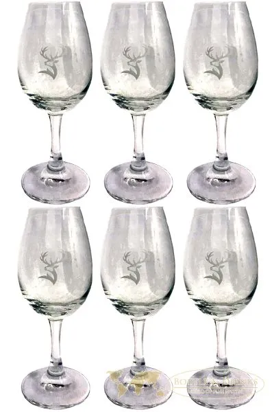 Glenfiddich Gläser ohne Eichstrich 6 Stück