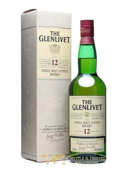 Glenlivet 12 Jahre Single Malt Whisky 1,0 Liter