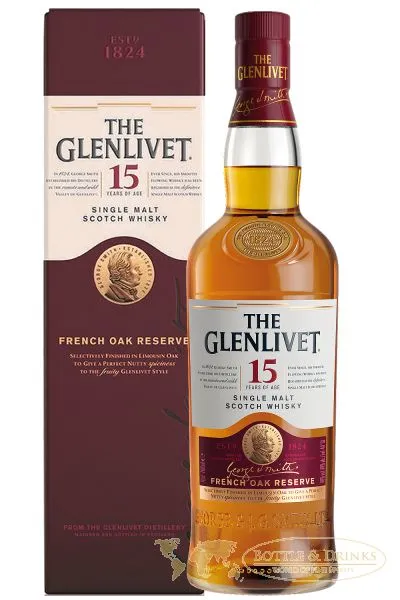 Glenlivet 15 Jahre French Oak Reserve Single Malt Whisky 0,7 Liter