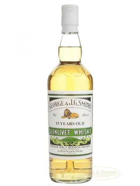 Glenlivet Distillery Label Gordon & MacPhail 0,7 Liter