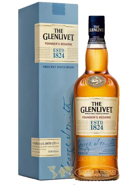 Glenlivet Founders Reserve Single Malt Whisky 0,7 Liter