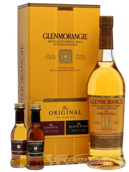 Glenmorangie 10 Jahre Pioneer Set inklusive 2 Miniaturen