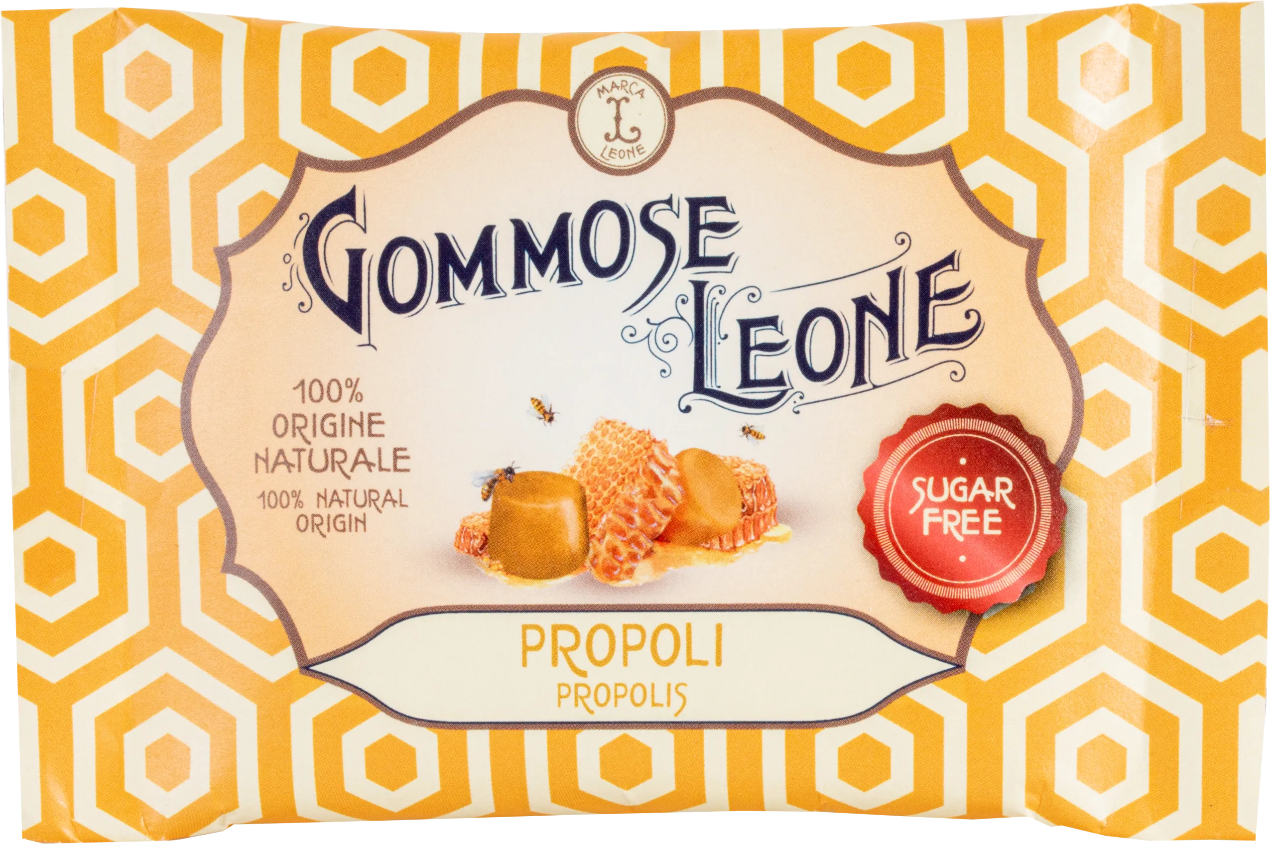 Zuckerfreie Gummibonbons mit Honiggeschmack 35g