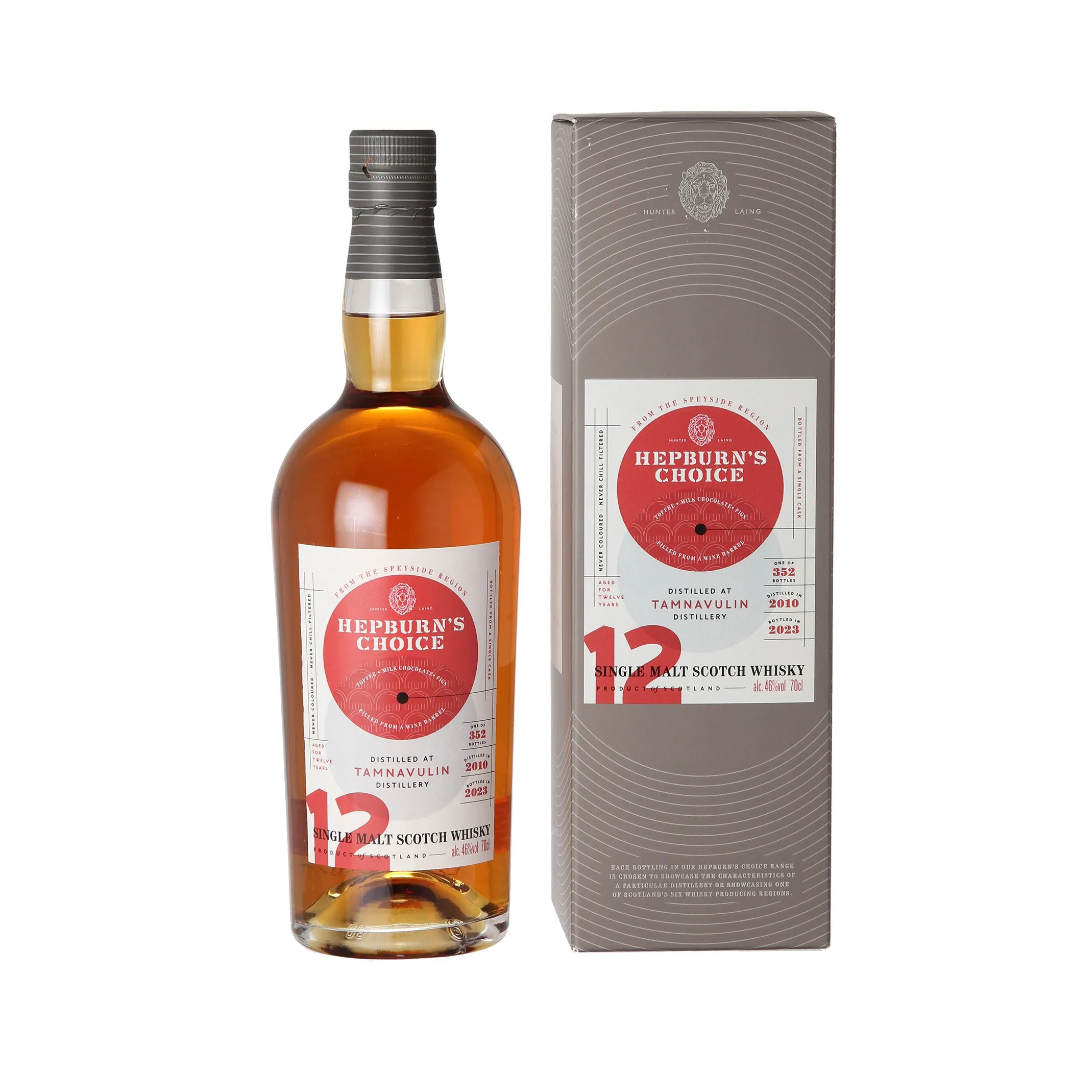 Tamnavulin 12 Jahre - Hunter Laing - Hepburn’s Choice - Speyside Single Malt Whisky