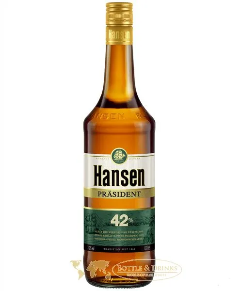 Hansen Präsident Grün 42% 0,7 Liter