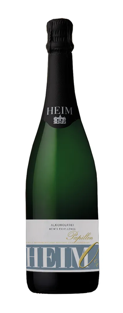 Heim'sche Privat-Sektkellerei - Heim’s Excellence Papillon 0% - alkoholfreier Sekt