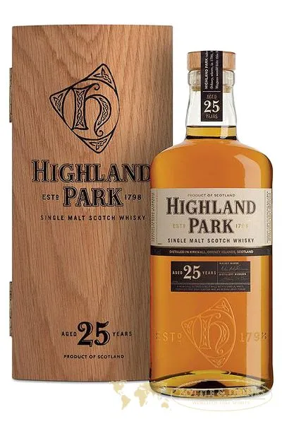 Highland Park 25 Jahre 45,7 % Single Malt Whisky 0,7 Liter