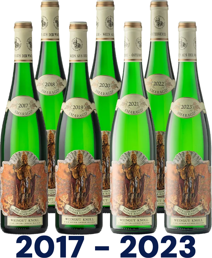 Vertikale: Riesling Ried Loibenberg Smaragd