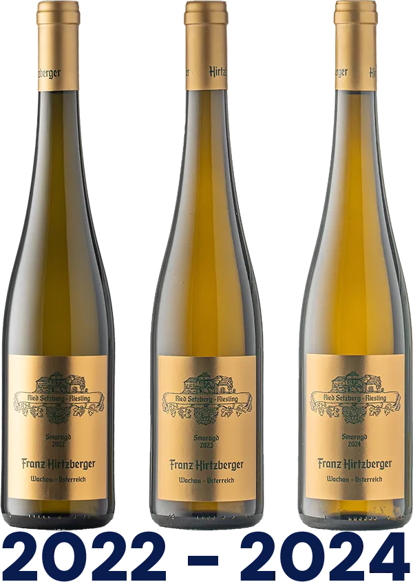 Vertikale: Riesling Ried Setzberg Smaragd