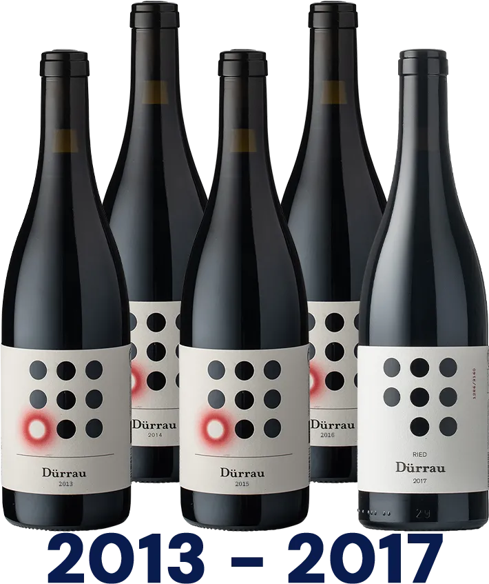 Vertikale: Blaufränkisch Ried Dürrau