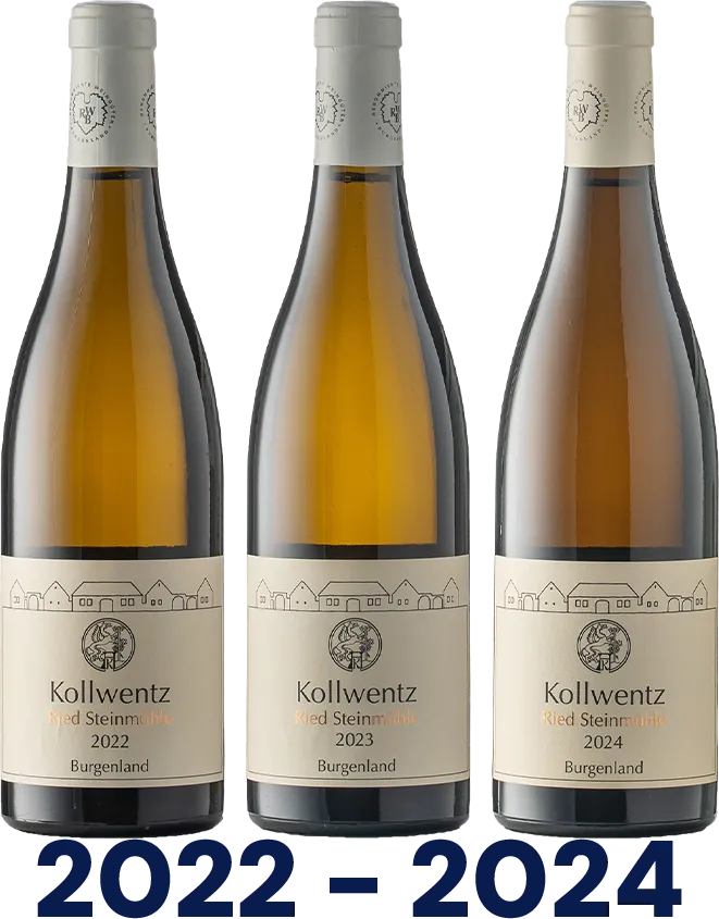Vertikale: Sauvignon Blanc Ried Steinmühle