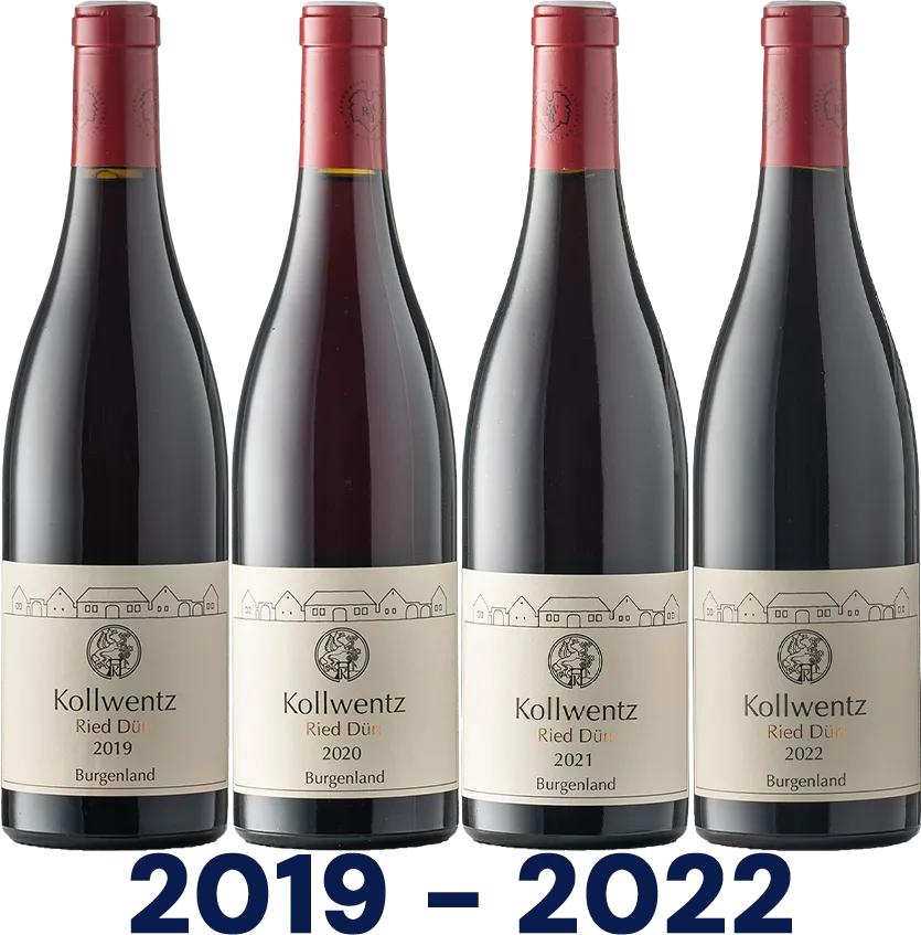 Vertikale: Pinot Noir Ried Dürr