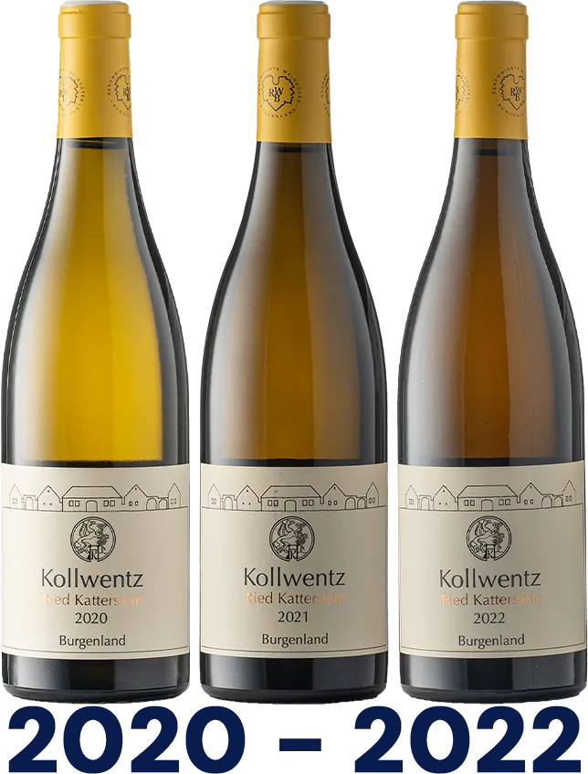 Vertikale: Chardonnay Ried Katterstein