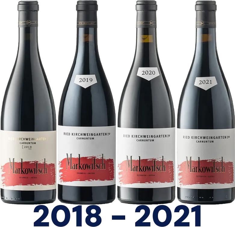 Vertikale: Zweigelt Ried Kirchweingarten 1.ÖTW