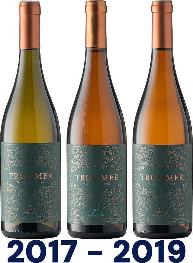 Vertikale: Sauvignon Blanc Ried Obegg