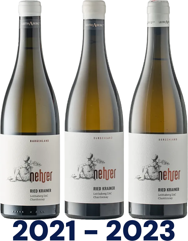 Vertikale: Chardonnay Ried Krainer