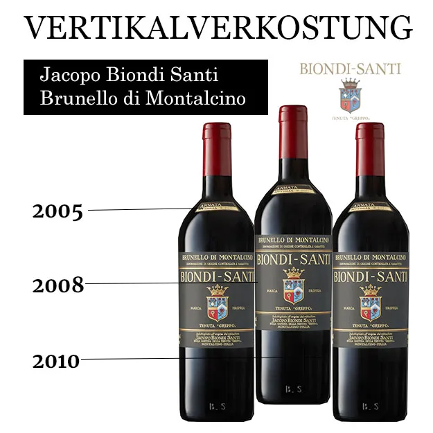 Tenuta "Greppo" Brunello di Montalcino Vertikale