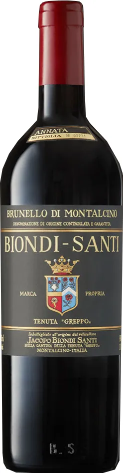 Jacopo Biondi Santi Tenuta "Greppo" Brunello di Montalcino 2008