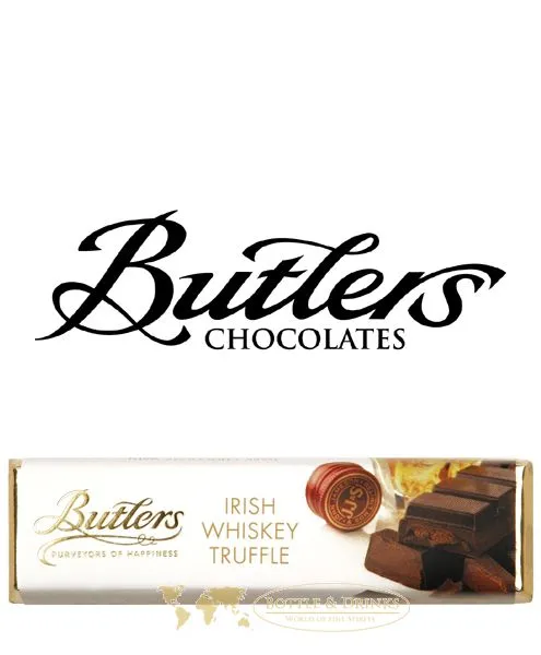 Jameson Butlers Irish Whisky Truffle 75 Gramm aus 6% Whisky