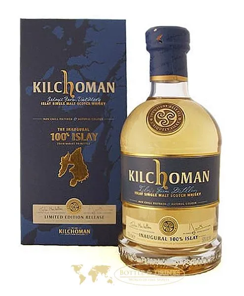 Kilchoman Inaugural 100% Islay Release Islay Single Malt limitiert 0,7 Liter