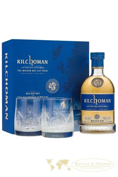 Kilchoman Machir Bay Gift Pack in GP mit 2 Gläsern