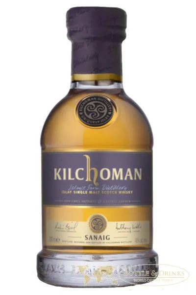 Kilchoman Sanaig bottled Islay Single Malt 0,2 Liter (halbe)