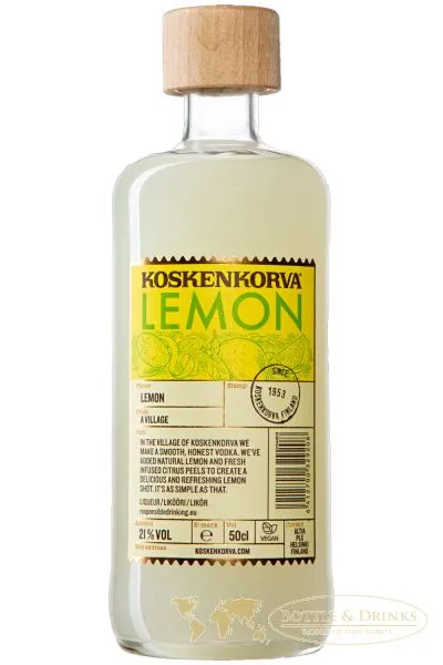 Koskenkorva Lemon Zitronenlikör 0,5 Liter