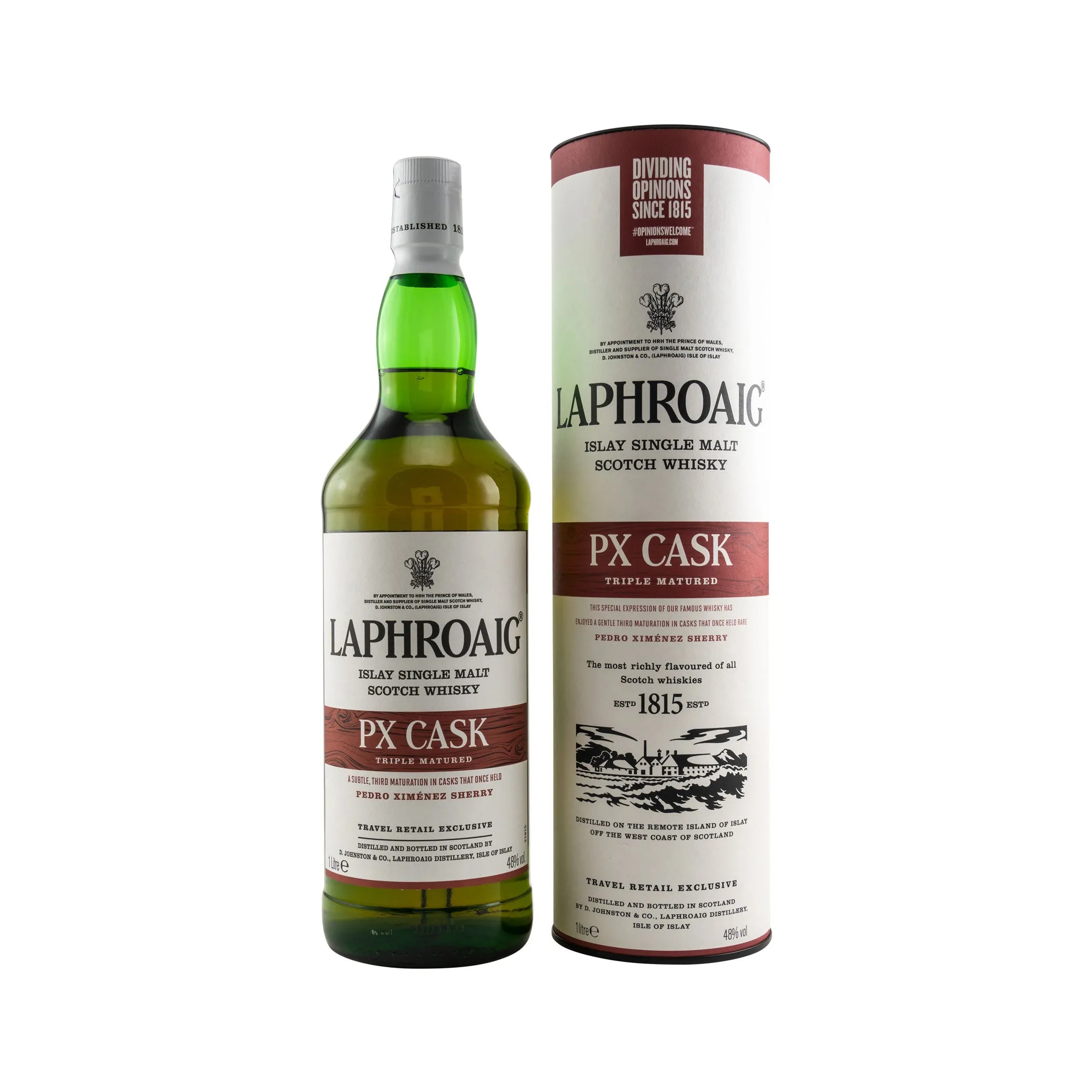 Laphroaig PX Cask mit Geschenkverpackung Whisky