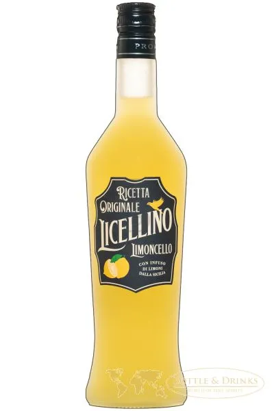 Licellino Limoncello Zitronenlikör aus Italien 0,7 Liter