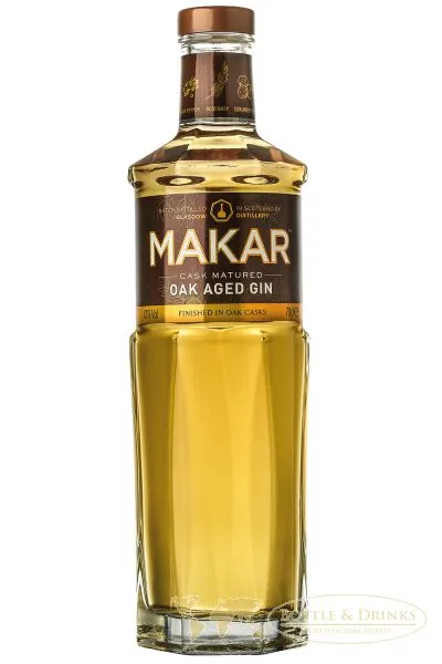 Makar Oak Aged Gin - Glasgow Distillery 0,5 Liter