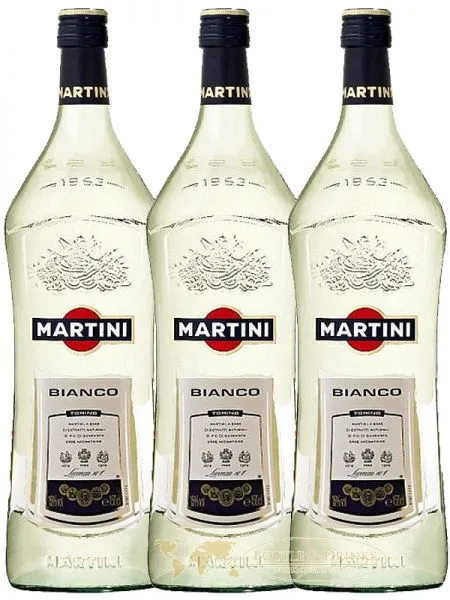 Martini Bianco Vermouth 3 x 1,5 Liter