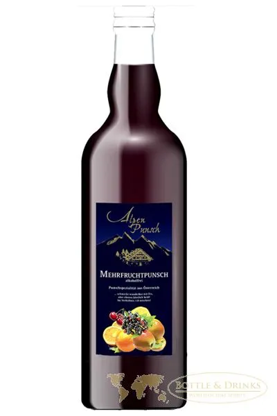 Mehrfrucht Punsch 1,0 Liter ALKOHOLFREI